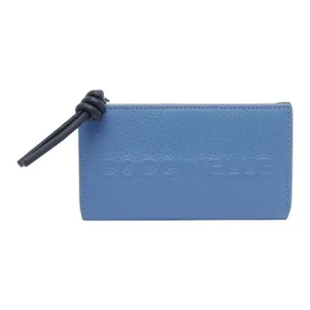 COCCINELLE Calfskin Wallet Women's Blue
