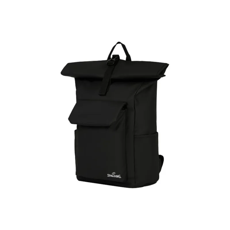 SPALDING Polyester Front Side Flap Side Slip Pocket Top Handle Backpack Tubas Unisex Multicolor-1