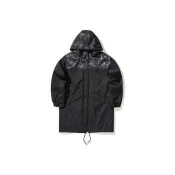 UNDERGARDEN Colorblock Hooded Loose Fit Mid-Length Puffer Jacket Unisex