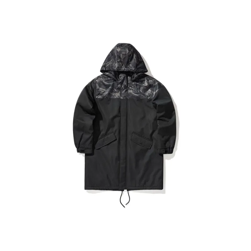 UNDERGARDEN Colorblock Hooded Loose Fit Mid-Length Puffer Jacket Unisex-0