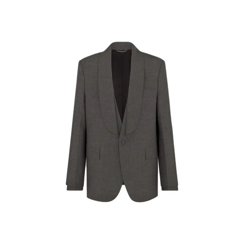 DIOR Shawl Collar Oversized Jacket-0