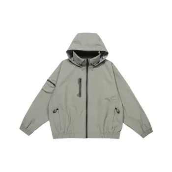 SET FUNS Water Resistant And Moisture Wicking Windbreaker Jacket Spring And Autumn Season Unisex