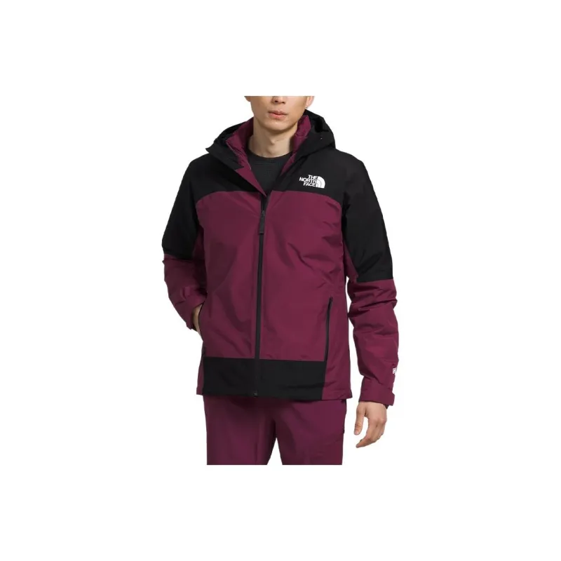 THE NORTH FACE Mountain Light Triclimate Water Resistant Windproof Breathable Windbreaker Jacket Men's Fuchsia-0