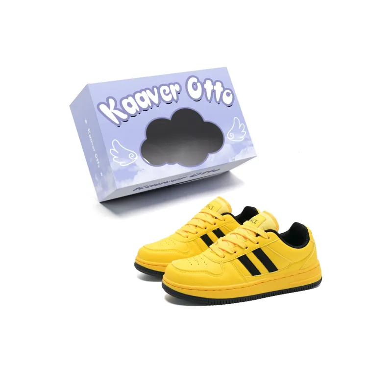 KAAVER OTTO Cushioning Abrasion Resistant Balance Breathable Low Top Skateboard Shoes Unisex-15