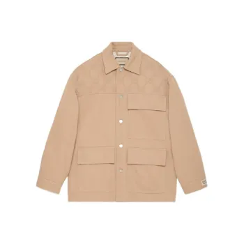 GUCCI Gg Detail Denim Jacket