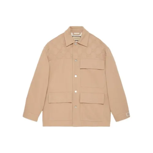 GUCCI Gg Detail Denim Jacket