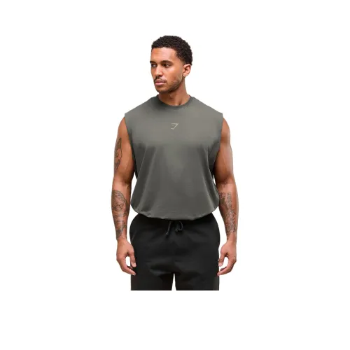 GYMSHARK Tank Top Men's Strength Green