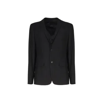 CALVIN KLEIN Business Suit Men's Black