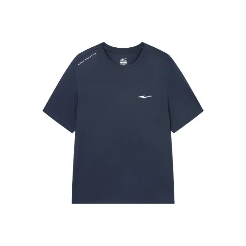 Erke T Shirts Men Reef Blue-1