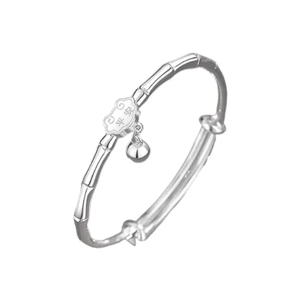 CHAOHONGJI S 999 Fine Silver Sterling Silver Bracelets Unisex-0