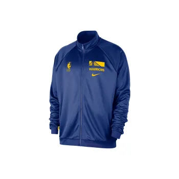 Nike x NBA Golden State WarriorsClub Jacket Men's Dark Blue/Black