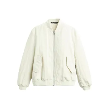 ZARA Jackets Coats Men's Raw White