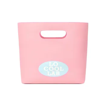 LOCOOLLAB Calfskin Shoulder Bag Women's Pink