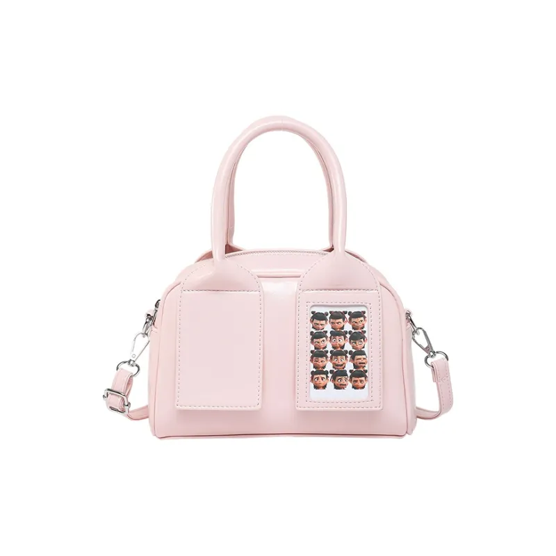 XIANGSU PU Shoulder Bag, Crossbody Bag, Handbag Women's Silver/Pink/Ecru/Burgundy/Brown/Black-7