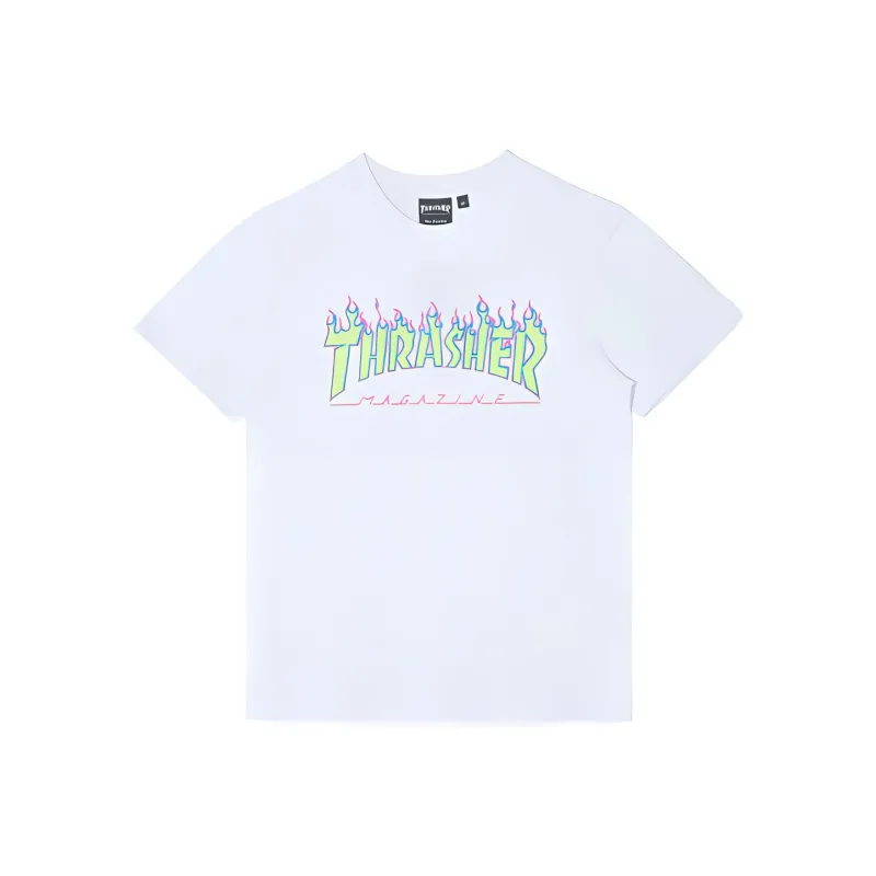 Thrasher T Shirt Japan Version Unisex White-0