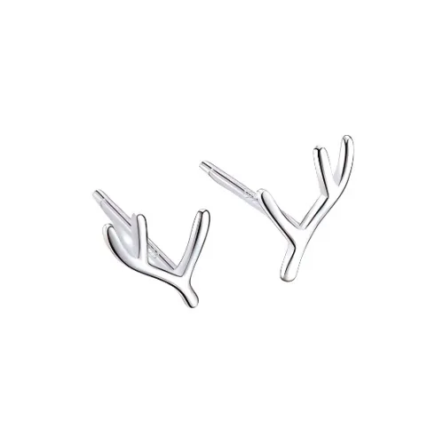 Universe Search S925 Silver Stud Earrings Women's