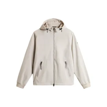 WOOLRICH Technical Zipped Hooded Jacket