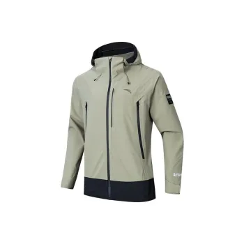 ANTA Variety Training Collection Windbreaker Jackets Men Dry Olive