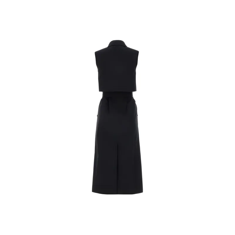 Burberry Sleeveless Trench Dress-1