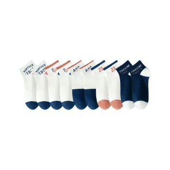 Lan Miao Ankle Socks Men's 10 Pack