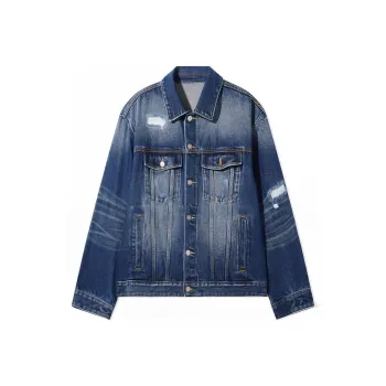 Cabbeen Jackets Coats Men's Cerulean