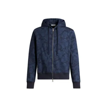 ETRO Paisley Printed Drawstring Hoodie