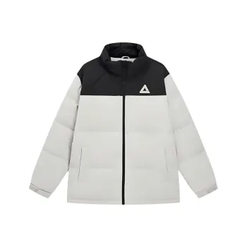 PEAK Basketball Culture Series Down Jacket Men's White Gray Green