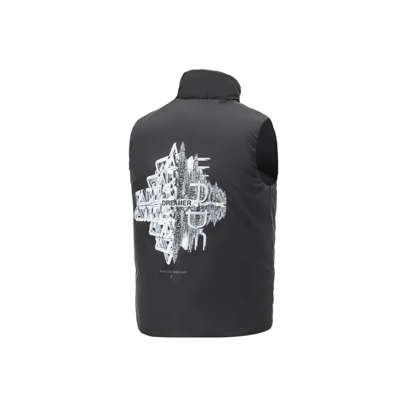LiNing Cyril Artist Collaborative Collection Wade Collection Vest Unisex Black-0