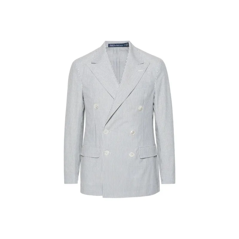 Ralph Lauren Striped Seersucker Blazer-0