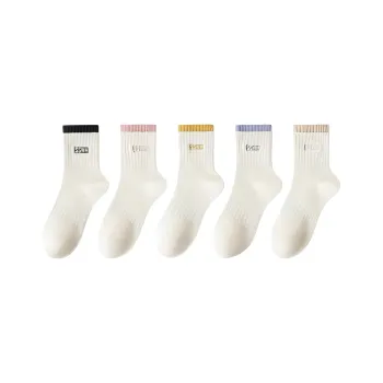Temooues Mid Calf Socks Women's 5 Pack