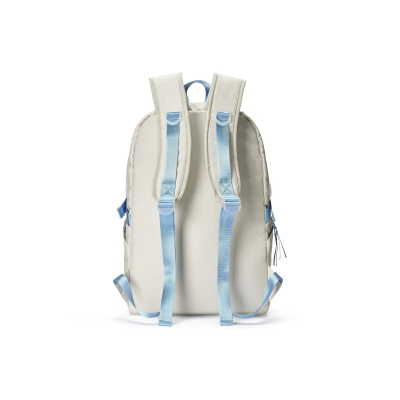 DRACONITE Polyester Student Backpack Regular Unisex Ecru-32