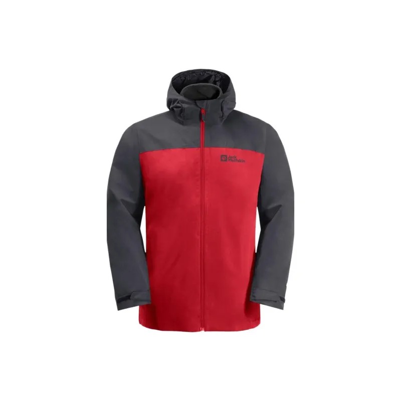 Jack Wolfskin Altenberg Waterproof And Windproof To Keep Warm Windbreaker Jacket Men's Europe Version-23