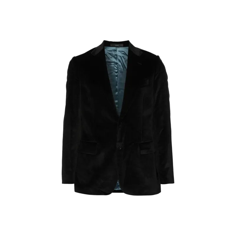 Paul Smith Single-breasted Velvet Blazer-0