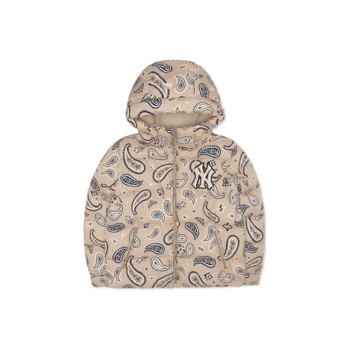 MLB Down Jacket Winter Unisex Beige Yellow