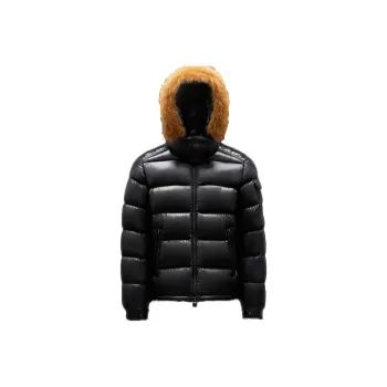 Moncler Down Jacket Winter Men's Black