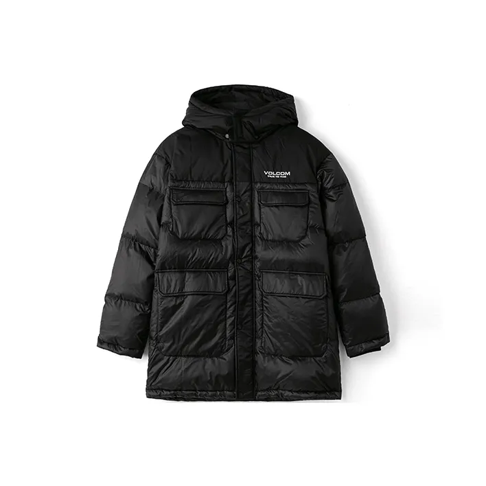 VOLCOM Down Jacket Unisex Black-0