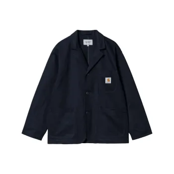 Carhartt WIP SS24 Midland Blazer Business Suit Men's Marine Blue