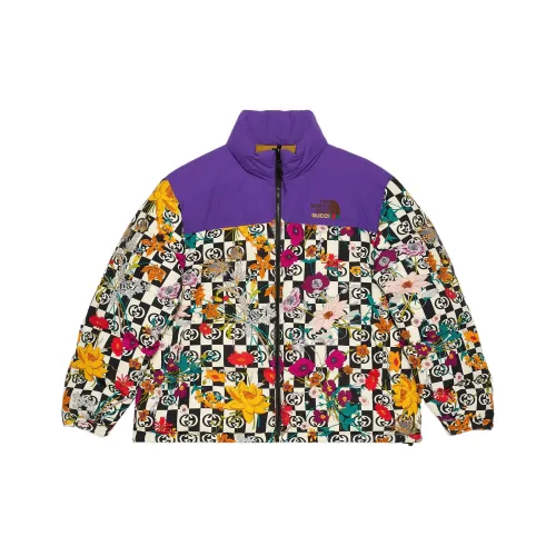 GUCCI X The North Face Floral Down Jacket