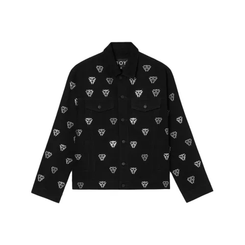 Boy London Denim Jacket Unisex Black