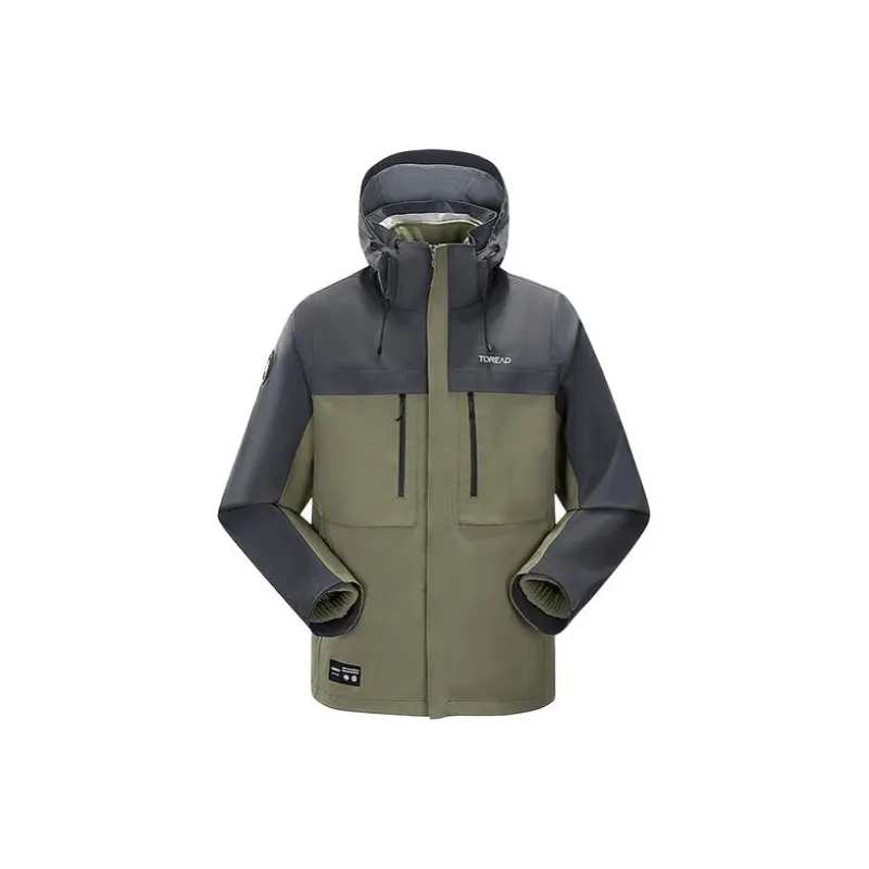 TOREAD Water Resistant Windproof Anti Static Windbreaker Jacket Unisex-0