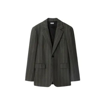 Burberry Pinstriped Blazer