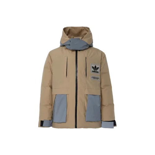 Adidas Originals Clover Series Outfit Down Jacket Winter Men's Ecru