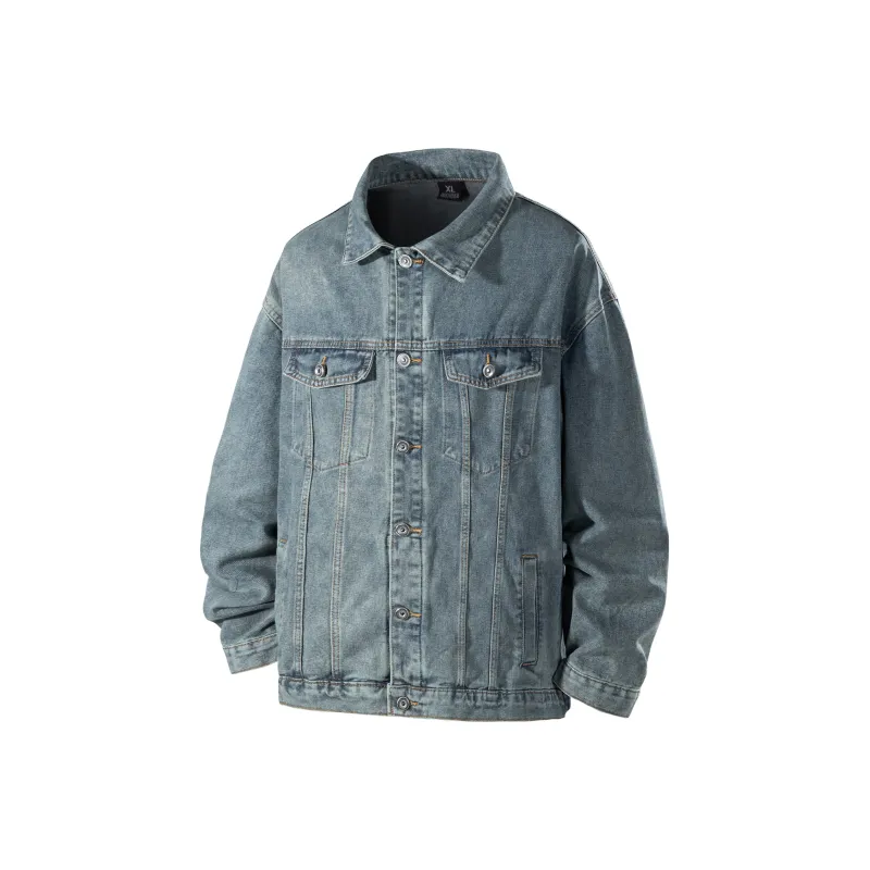 MERRTO Denim Jackets Unisex-14