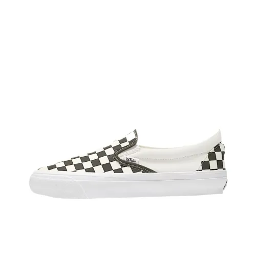 Slip On Classic Vans 98 Lx 'Checkerboard   Grape Leaf Green'