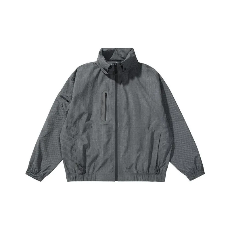 SET FUNS Water Resistant And Moisture Wicking Windbreaker Jacket Spring And Autumn Season Unisex-2