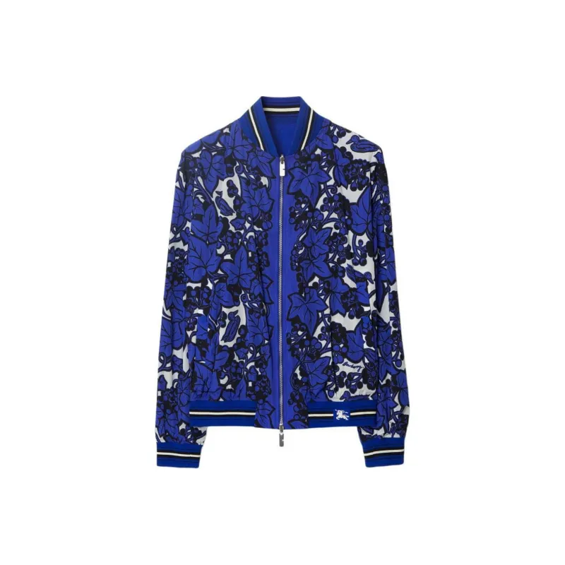 Burberry Reversible Botanical-print Bomber Jacket-0