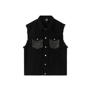 XINYINSU 24FW Vest Unisex Black