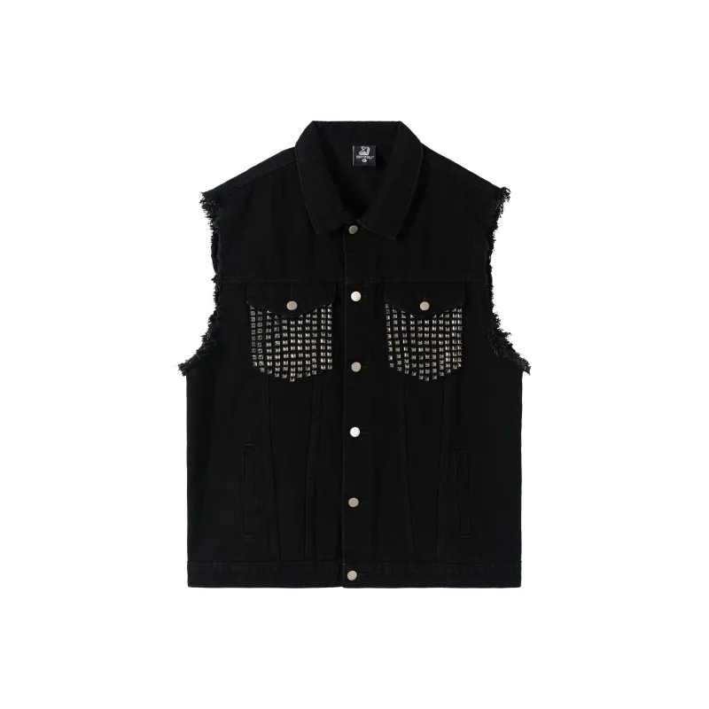 XINYINSU 24FW Vest Unisex Black-0