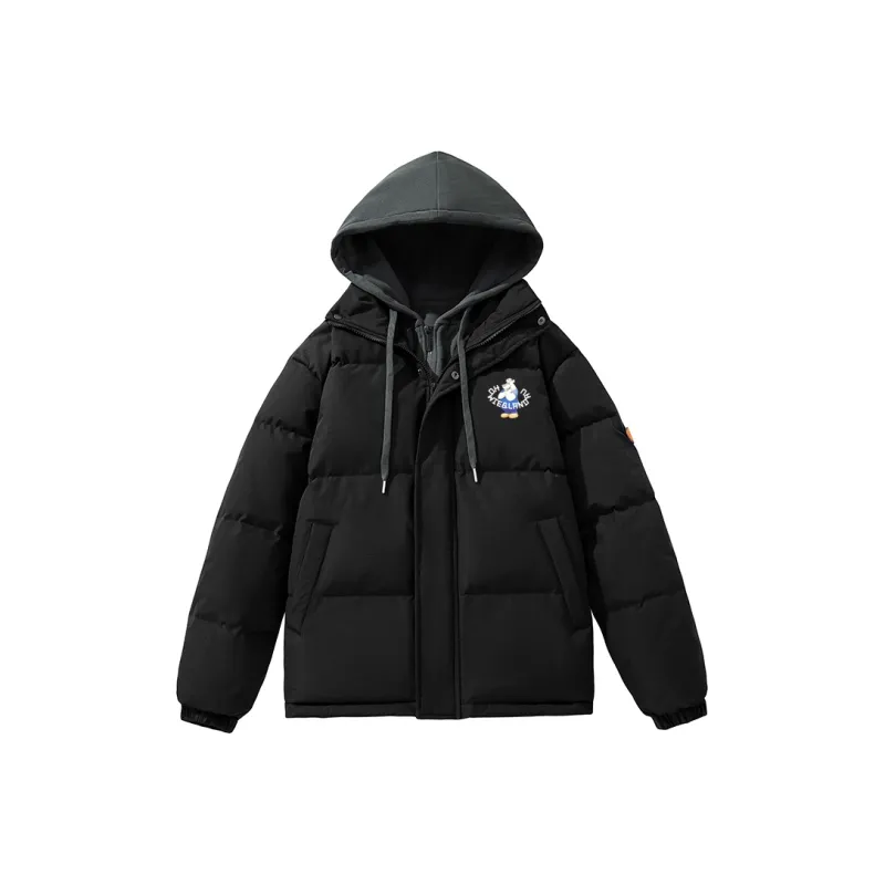 HOWIE LANDAU Down Jacket Unisex Black-0