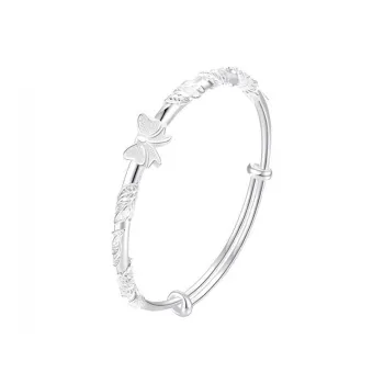 Hui Xuan Charm Sterling Silver Bangles Women's